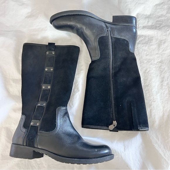 Nurture Dericka Riding Boots Black Leather Size 7.5 - Picture 9 of 13